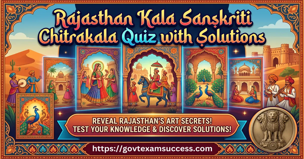 rajasthan-kala-sanskriti-chitrakala-quiz-solutions rajasthan-kala-sanskriti-chitrakala-quiz-solutions